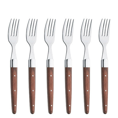 Ensemble de 6 fourchettes à steak Royal