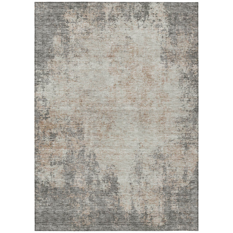 Aleighna Area Rug with Non-Slip Backing