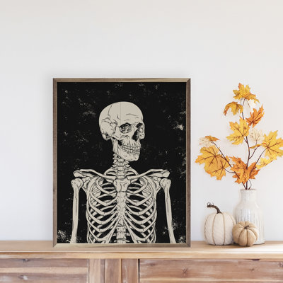 Skelly Portrait Black