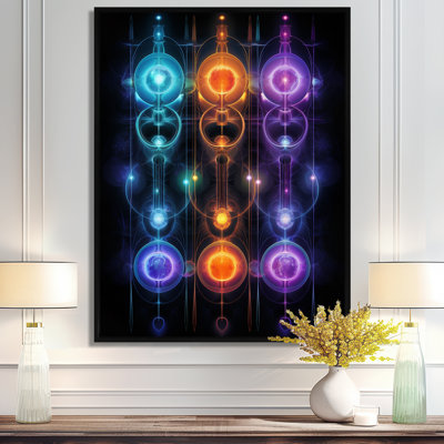 Chakra Second Movement Meditation - Geometric Wall Art Print