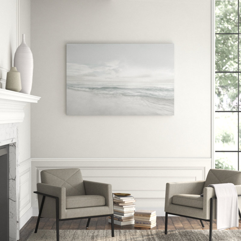 Inspiro Lux I Print by Barclay Butera, 24" H x 36" W x 1.5" D, Glass Coat