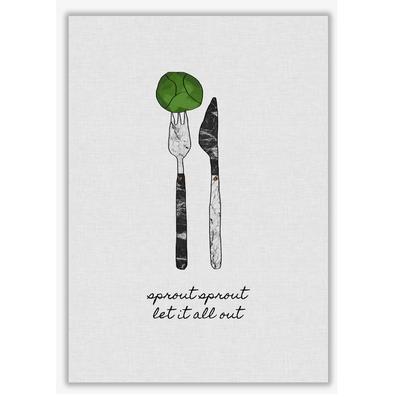 Sprout Sprout - Print, 85 cm H x 60 cm W x 1 cm D, No Frame