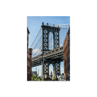 «Manhattan Bridge» par Bill Carson, peinture