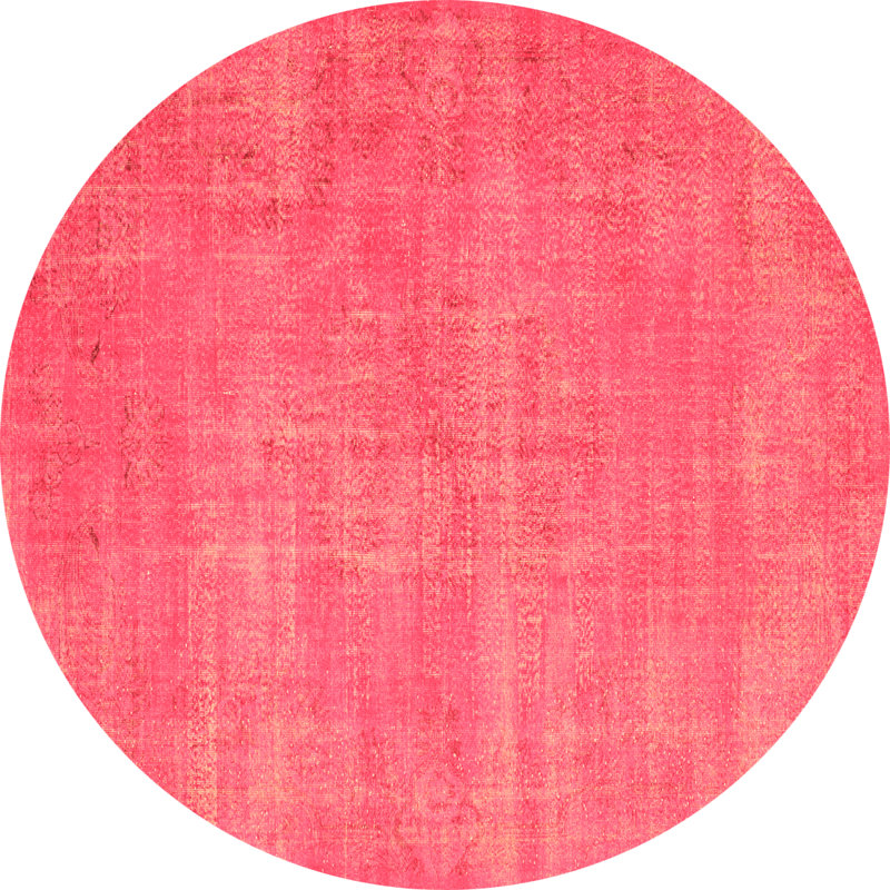 Mineta Performance Oriental Indoor Rug, Round 7'