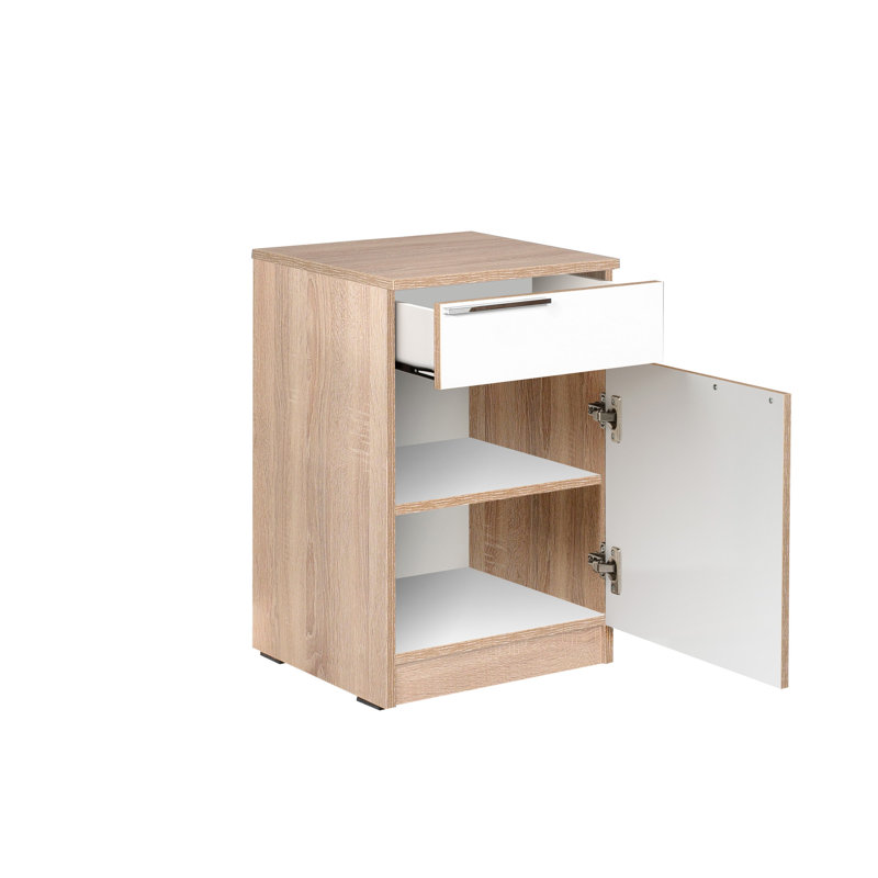 Derrelle 40 cm W Bedside Table