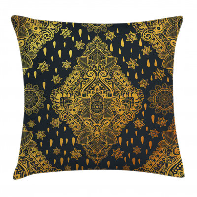 Polyester Throw Square Pillow Cover