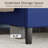 Bed Frame with Headboard, Upholstered Platform Bed with Button Tufted Desigh-93033504-93033507