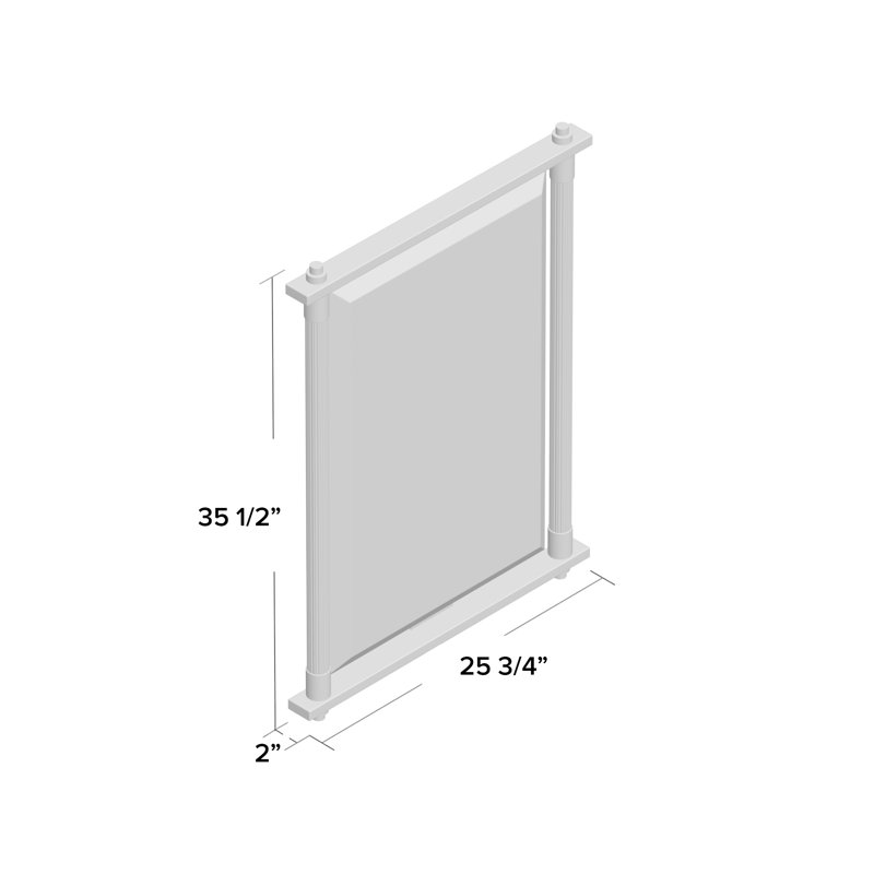 Barnesville Metal Wall Mirror