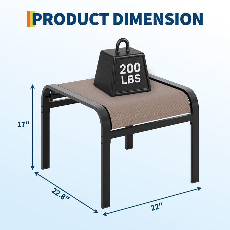 Outdoor Bench, Brown, Brown