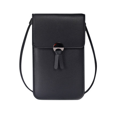 Sacs pour téléphone à écran tactile DGS Women, mini sac à bandoulière en cuir pour téléphone portable