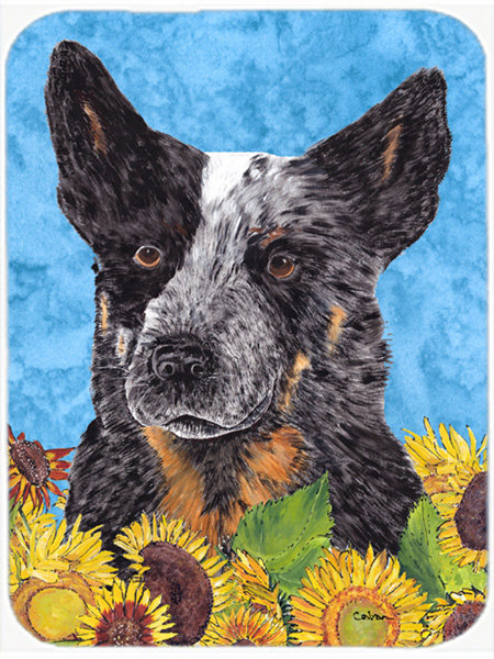 Planche à découper en verre pour chien east urban home australienne