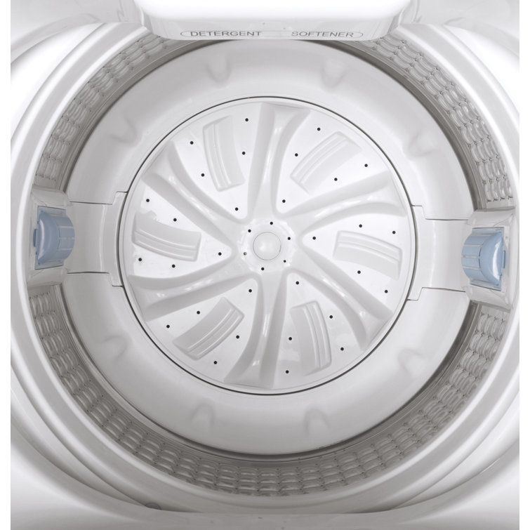 GE Space-Saving 2.8 Cu. ft. Capacity Portable Washer with Stainless Steel Basket