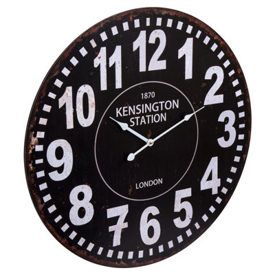 Très grande horloge murale 24 po Yareli