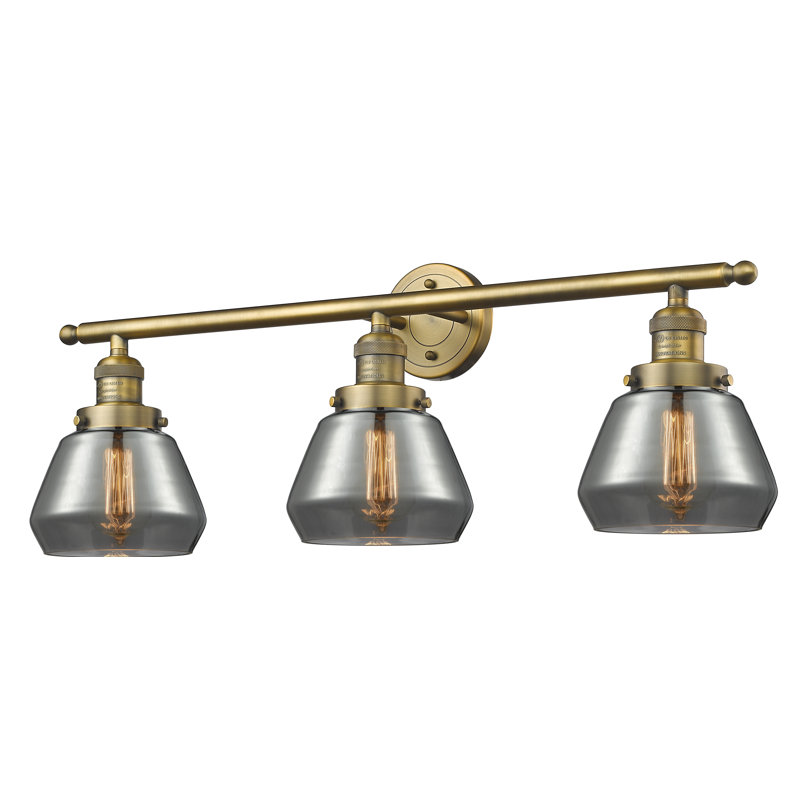 Chill 3 - Light Dimmable Vanity Light, Smoked, Satin Gold