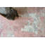 Mineral Abstract Area Rug in Red Orange-677577259