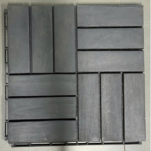 Carreaux de terrasse 12 po x 12 po Arrowco (Ensemble de 10)