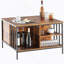 Table basse à plateau relevable avec rangement Farmhouse