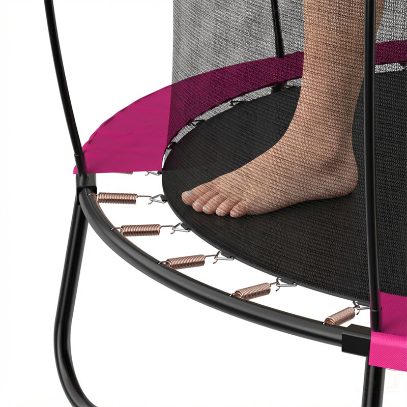 Trampoline YC 55 po - rose foncé, Rose foncé