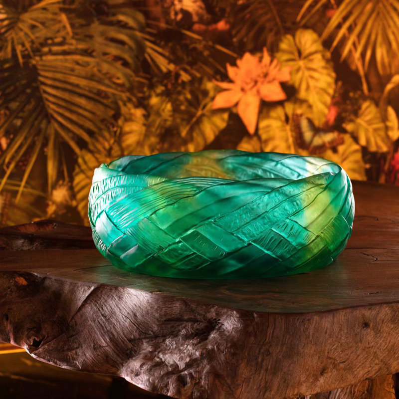 Handmade Crystal Decorative Bowl