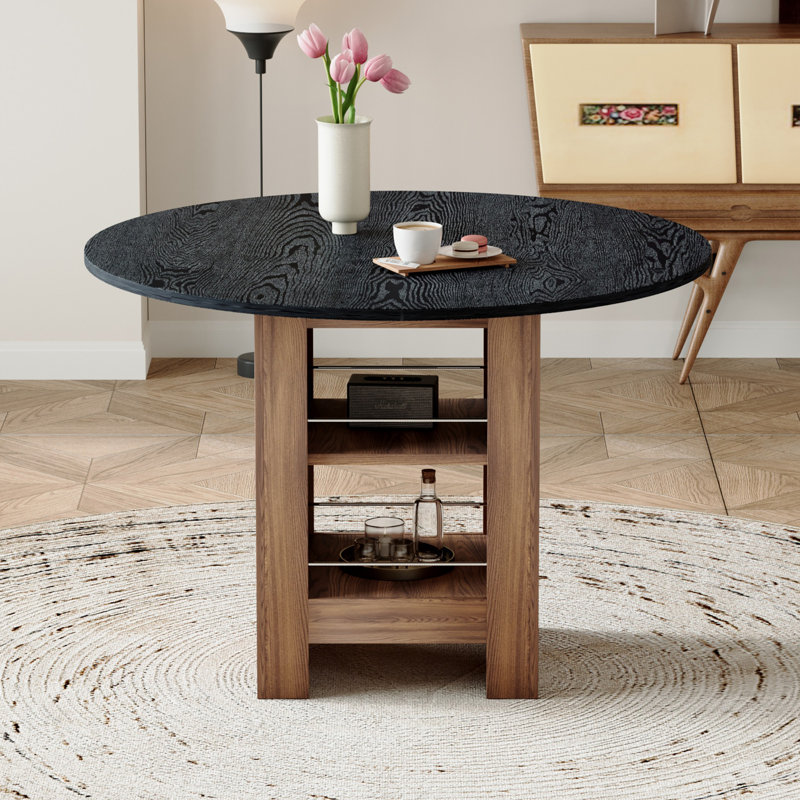 Tables de salle à manger (table seulement, sans chaises, avec plateau et pieds), rangement