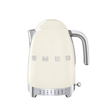 Smeg Retro Style Milk Frother Cream 500 W Electric Removable Stainless  Steel Jug