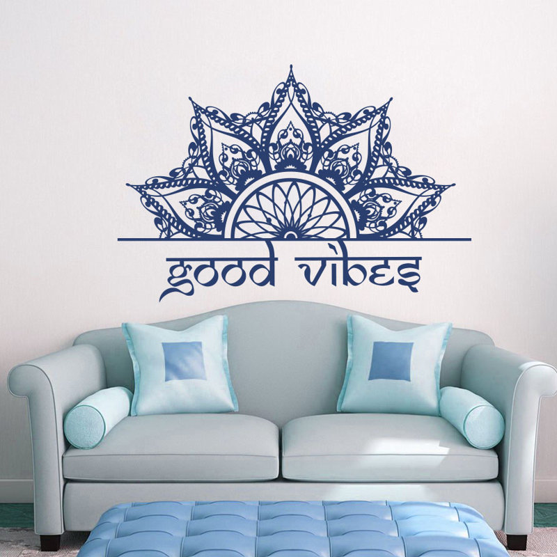 Décalcomanie murale Natazhat, Bleu