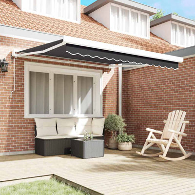 Ebern Designs Retractable Patio Awning