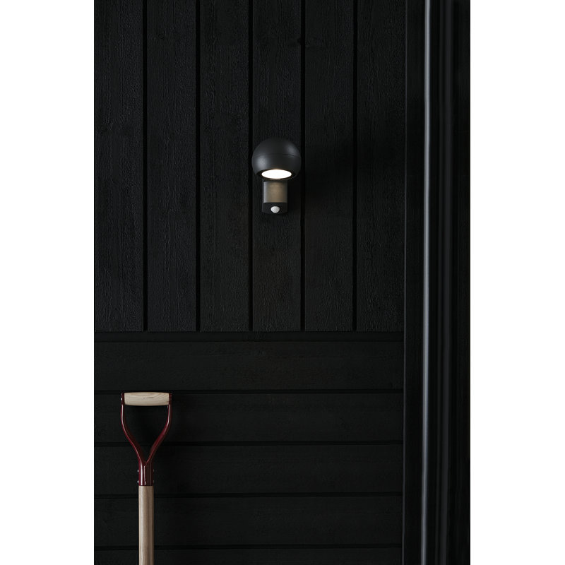 Achiles Integrated LED Outdoor Armed Sconce