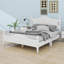 Base de lit plateforme en bois