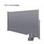 Auvent d'intimité rétractable Courtyard 118,1 po x 70,9 po, rétractable pour patio gris, imperméable.-1348708919