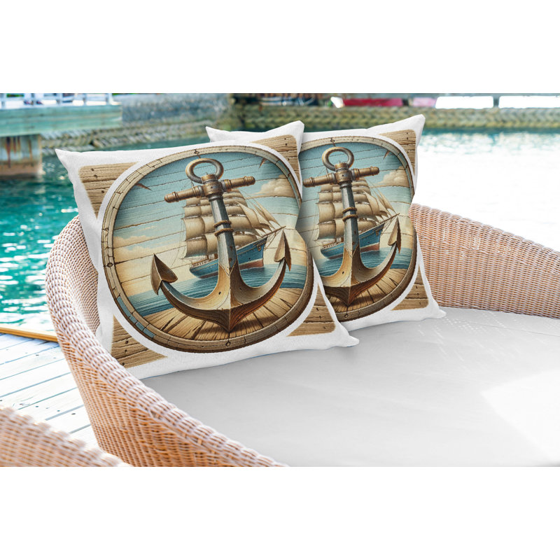 Ensemble de 2 housses de coussin Ambesonne, H 16 po x l 36 po, Rectangle