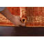 Tapis de couloir oriental orange 3 x 9 Gabbeh