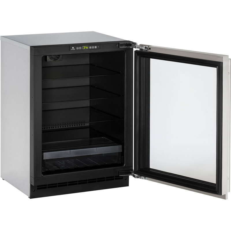 U-Line 23.62'' W Built-In Mini Fridge