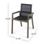 Ensemble de chaises de salle à manger Skyler-623330065-623330066