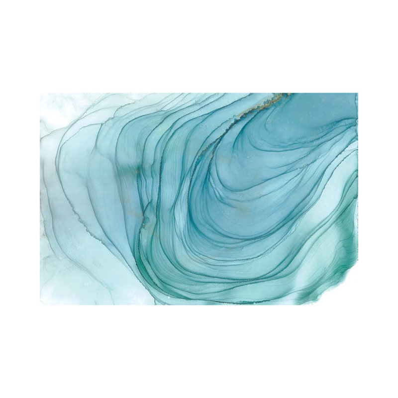 Splash 1 Piece Wrapped Canvas Wall Art