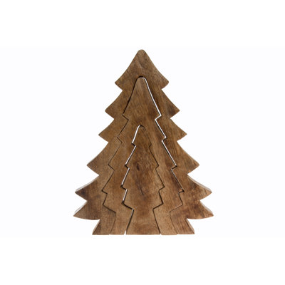 Tree Puzzle Christmas Figurine