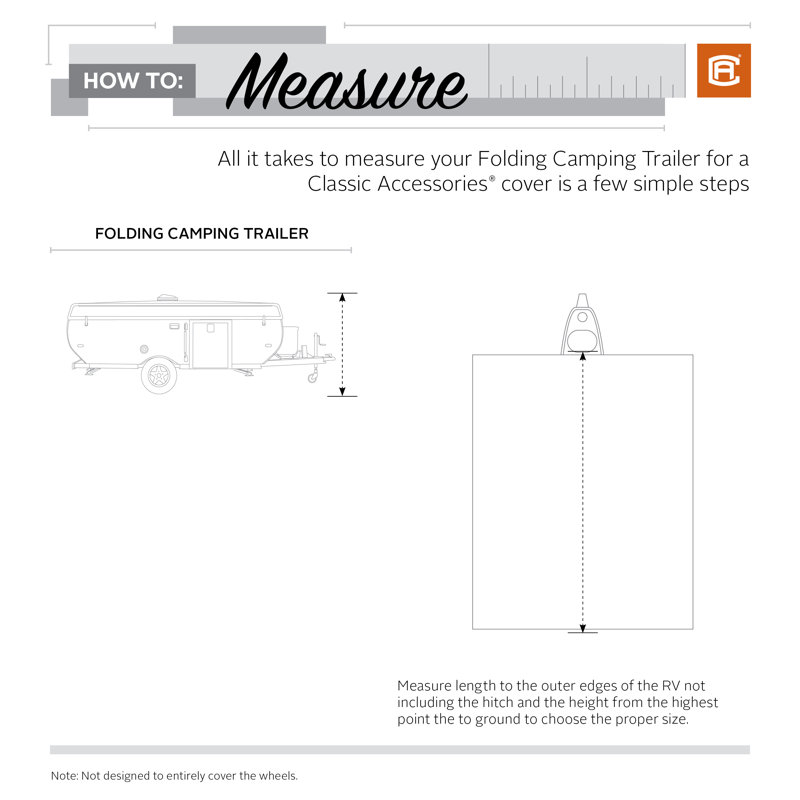 Overdrive PolyPro3 Elastic Mildew Resistant RV Cover By Classic Accessories, 16 - 18'