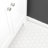 Metro 2" Hex Glossy White 11-1/8 in. x 12-5/8 in. Porcelain Mosaic Floor and Wall Tile