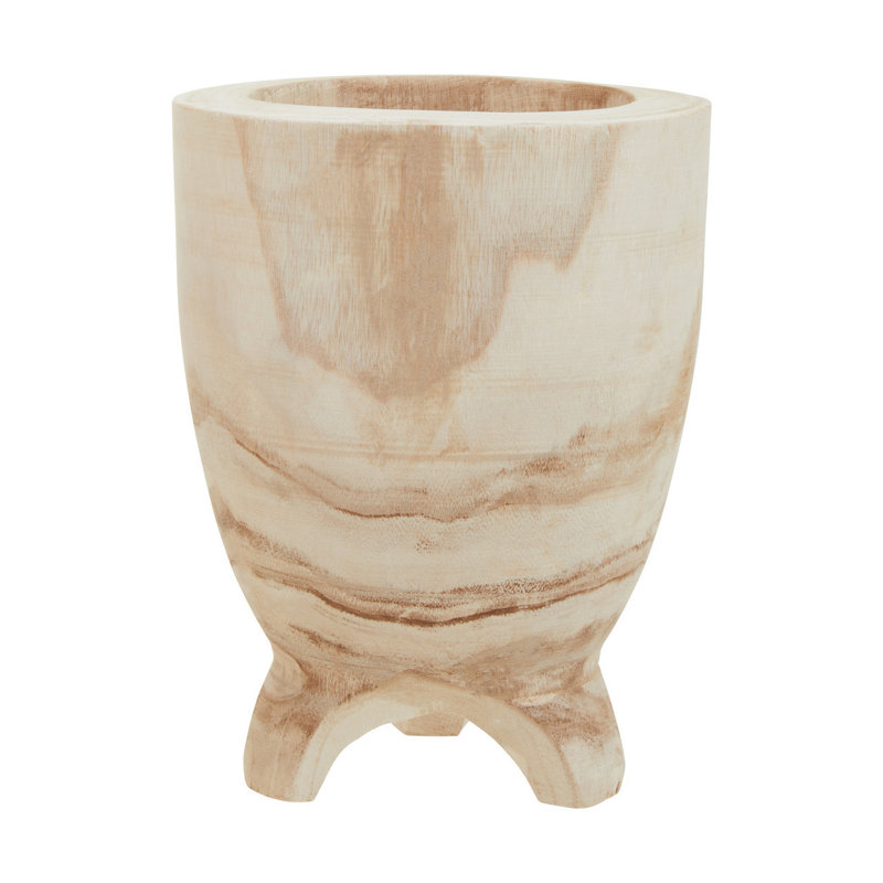 Cooperton Handmade Wood Cachepot