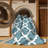 Machine Washable Trellis Green Area Rug-547845003