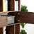 Solid wood style bookcase