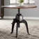 Jelinek Round Solid Wood Top Metal Base Dining Table