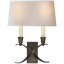 Chapman & Myers Cross Bouillotte Small Sconce-51179988-89440618