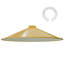 19.05cm H Metal Cone Lamp Shade ( Screw On )-538278225