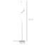 Abdirisaq 147cm Floor Lamp