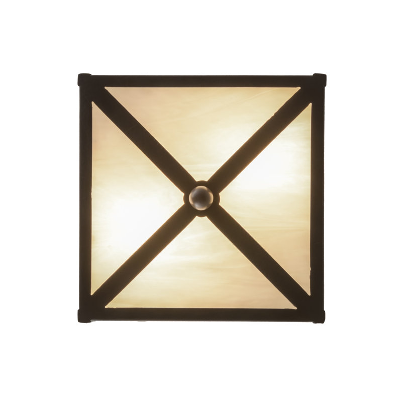 Rustic Lodge 2 - Light Semi Flush Mount
