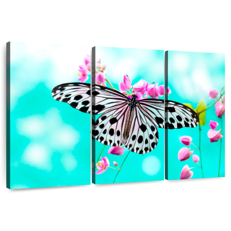 Élégance papillon, H 24 po x l 38 po