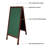 A-Frame Sidewalk Porcelain Chalkboard-12344293-12344296