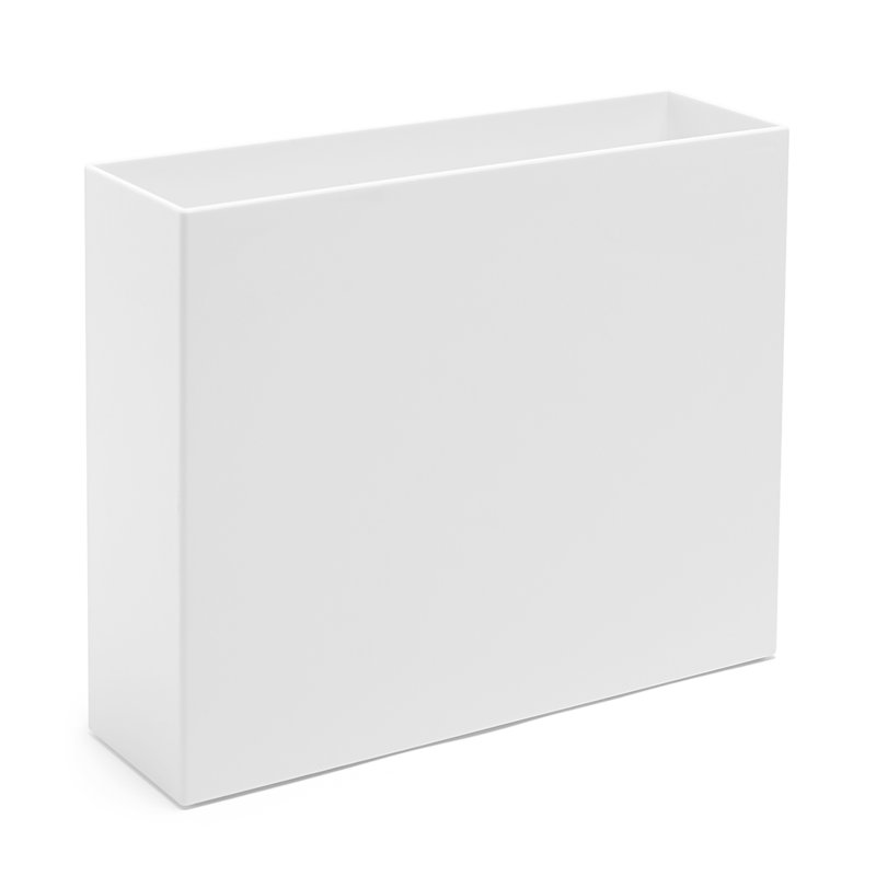 Boîte de rangement pour documents, Blanc