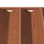 Portes accordéon pliables en PVC 36 po Studio Series, noyer-130917982-130917984
